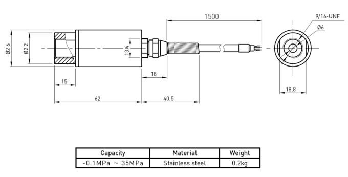 Μηχανικοί μετρητής αισθητήρων υδραυλικής πίεσης/αισθητήρας μετατροπέων πίεσης